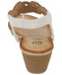 Фото #3 товара Women's Madelyn Embellished Wedge Sandals