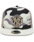 Фото #3 товара Men's White New York Yankees Chrome Camo A-Frame 9FIFTY Trucker Snapback Hat