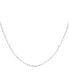 Giani Bernini dot & Dash Link 16" Chain Necklace, Created for Macy's Серебристый, 20 Inch - фото #1