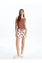 Фото #4 товара Пижама LCW DREAM Crazy Neck Print Shorts