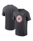 Фото #1 товара Men's Anthracite Oklahoma Sooners Primetime Evergreen Alternate Logo T-Shirt