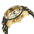 Фото #2 товара Мужские наручные часы с черным браслетом Invicta Pro Diver Chronograph Champagne Dial Black Polyurethane Mens Watch 17885