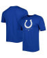 Фото #2 товара Men's Royal Indianapolis Colts Combine Authentic Ball Logo T-shirt