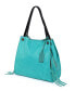 Women's Genuine Leather Daisy Tote Bag