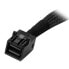 Фото #2 товара StarTech.com Internal Mini-SAS to SATA Cable - SFF-8643 to 4x SATA - 1 m - 1 m - SFF-8643 - 4 x SATA - Straight - Straight - Male/Male