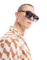 Quay soundcheck aviator sunglasses in tortoiseshell