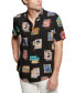 Фото #1 товара Men's Rayon Post Card Short Sleeve Shirt