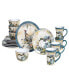 Harvest Gatherings 16 Piece Dinnerware Set