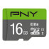 PNY Elite microSDHC 16GB - 16 GB - MicroSDHC - Class 10 - UHS-I - Class 1 (U1)
