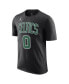 Men's Jayson Tatum Black Boston Celtics 2022/23 Statement Edition Name and Number T-shirt