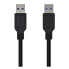 Фото #1 товара USB-кабель Aisens A105-0446 Чёрный 1 m (1 штук)