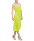 ფოტო #3 პროდუქტის Women's Cowlneck Sleeveless High-Low Midi Dress