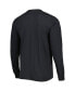 ფოტო #2 პროდუქტის Men's Black Las Vegas Raiders Brand Wide Out Franklin Long Sleeve T-shirt