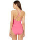 Фото #2 товара Kate Spade New York 170593 Womens Scalloped One Piece Swimwear Pink Size X-Small