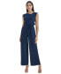 Women's Sleeveless Straight-Leg Jumpsuit Синий, 8 - фото #1