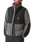 Фото #1 товара Мужская куртка BASS OUTDOOR изолированная с утеплителем B-Warm Full-Zip Fleece