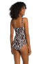 Фото #2 товара La Blanca Women's Lingerie Strap Tankini Swimsuit Top, Java//Fierce Lines, 10