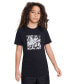 ფოტო #1 პროდუქტის Big Kids Sportswear Relaxed-Fit Logo T-Shirt