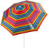 Фото #3 товара Пляжный зонт Aktive Разноцветный 220 x 207 x 220 cm из Оксфорда (6 штук)