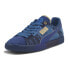 Фото #2 товара Puma Clyde PreGame Runway Lace Up Mens Blue Sneakers Casual Shoes 39208201