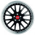 Фото #2 товара Колесный диск литой TEC Speedwheels GT EVO black-polished-lip 8x18 ET35 - LK5/110 ML65.1