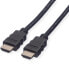 Фото #3 товара ROLINE HDMI High Speed Cable + Ethernet, M/M 1 m, 1 m, HDMI Type A (Standard), HDMI Type A (Standard), Black