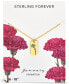 Фото #4 товара Sterling Forever women's Birth Flower Necklace