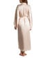 Фото #2 товара Пижама Linea Donatella Шелковая ночная халатная модель Luxe Brides Blushной длины