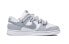 Кеды Nike Dunk Low граффити GS с белым в сером DH9765-100 35.5 - фото #3