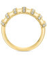 ფოტო #2 პროდუქტის EFFY® Diamond Multirow Statement Ring (1/3 ct. t.w.) in 14k Gold
