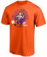 Men's Trevor Lawrence Orange Clemson Tigers Caricature T-shirt