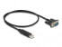 Фото #2 товара Delock USB 2.0 zu Seriell RS-232 Adapter mit kompaktem seriellen Steckergehäuse 50 cm