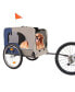 Фото #9 товара Tangkula Dog Bike Trailer with Safety Features