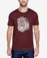 Фото #1 товара Men's Premium Blend Word Art Lion T-shirt