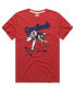 Фото #1 товара Men's x Topps Distressed Red St. Louis Cardinals Tri-Blend T-shirt