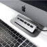 Satechi Type-C Aluminum USB Hub & Card Reader"Space Grau USB-C