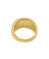 Фото #3 товара 14K Gold Plated Dome Ring