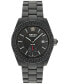 ფოტო #1 პროდუქტის Men's Swiss Automatic Matte Black Ceramic Bracelet Watch 43mm