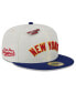 Фото #1 товара Men's White New York Yankees Big League Chew Original 59FIFTY Fitted Hat