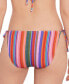 Фото #2 товара Women's Ziggy Pop Side-Tie Bikini Bottoms, Created for Macy's