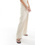 Фото #8 товара Nobody's Child Layla wide leg trouser co-ord in cream