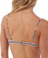 Фото #2 товара Juniors' Kendari Striped Malibu Bikini Top