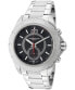 Фото #1 товара Raymond Weil Men's RW Sport Chronograph Black Textured Dial Stainless Steel