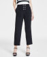 Фото #1 товара Women's Button-Front Ankle Pants