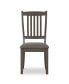 Фото #3 товара Стул для обеденной зоны Home Furniture Outfitters Allston Park серого цвета типа Фермерский - модель Farmhouse Dining Chair