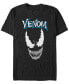 Фото #1 товара Marvel Men's Classic Venom Big Face Short Sleeve T-Shirt