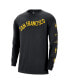 Фото #3 товара Men's Black Golden State Warriors 2023/24 City Edition Max90 Expressive Long Sleeve T-shirt