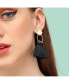 Women's Gold Tassel Drop Earrings