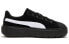 PUMA Platform Trace V 轻便防滑 低帮 板鞋 女款 黑白 / Кроссовки PUMA Platform Trace V 372613-01