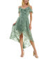 Фото #1 товара Платье BCX женское с асимметричным подолом и застежкой на поясе